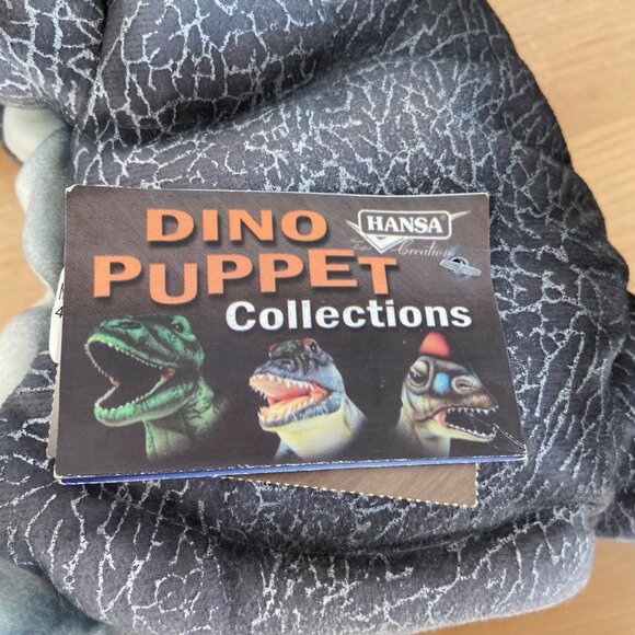 Dinosaur hand Puppet With Movable Mouth&Realistic Design #7743 plush toy unisex - Picture 8 of 11